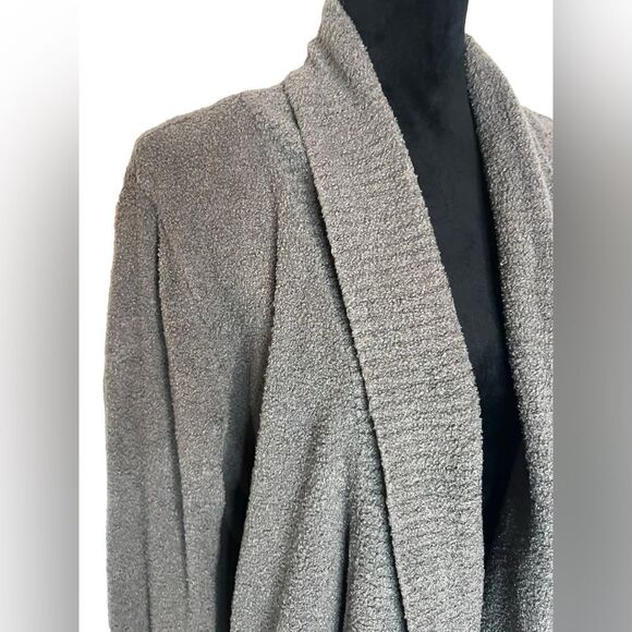 BAREFOOT DREAMS COZYCHIC LITE CARDIGAN GRAY LONG SLEEVE PLUS SIZE 1X WOMENS - Picture 5 of 10